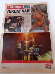 Milliyet 2000 Gazetesi - 5 Ağustos 2000 - Duygu Asena Artık Benden Paso - İbrahim Tatlıses Köleci Zihniyet - Nurseli İdiz - Karpuzla Futbola Köylü İsyanı - Blues'un Yolculuğu