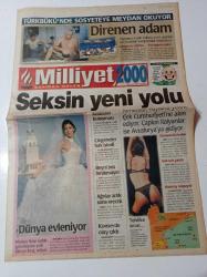 Milliyet 2000 Gazetesi-7 Ağustos 2000 - Seksin Yeni Yolu - Uluslararası Çingeneler Birliği Başkanı Emil Scuka- Dünyadan Esintiler Festivali