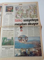 Milliyet 2000 Gazetesi-7 Ağustos 2000 - Seksin Yeni Yolu - Uluslararası Çingeneler Birliği Başkanı Emil Scuka- Dünyadan Esintiler Festivali