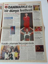 Milliyet 2000 Gazetesi-7 Ağustos 2000 - Seksin Yeni Yolu - Uluslararası Çingeneler Birliği Başkanı Emil Scuka- Dünyadan Esintiler Festivali