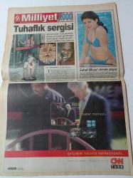 Milliyet 2000 Gazetesi-7 Ağustos 2000 - Seksin Yeni Yolu - Uluslararası Çingeneler Birliği Başkanı Emil Scuka- Dünyadan Esintiler Festivali