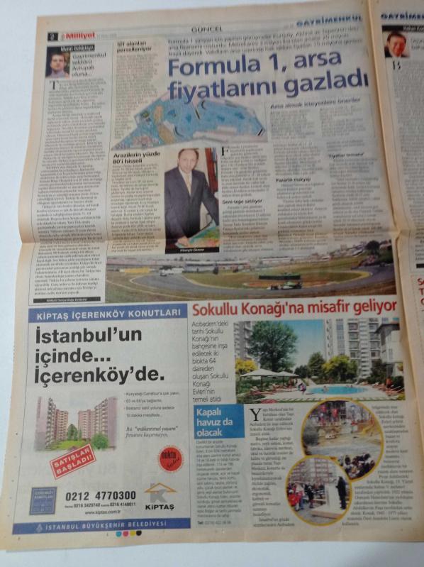 Milliyet Gayrimenkul Gazetesi 25 Nisan 2003 Sayı 46 İş  