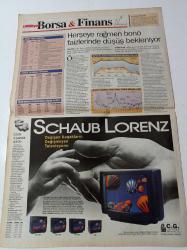Milliyet Borsa Finans Gazetesi - 10 Kasım 1997 - Sayı - Asya Gribi Wall Street'e Bulaşırsa - Piyasaların Gözü IMF Görüşmelerinde - Müslüm Demirbilek