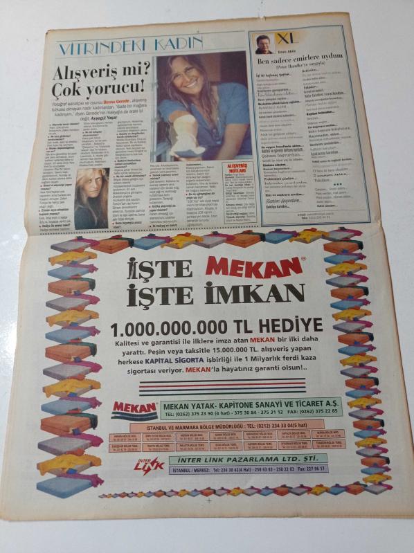 Milliyet Vitrin Gazetesi 13 Eyl l 1997 Hamileye Ne Yak r orap Mevsimi Geliyor Chopard T rkiye de