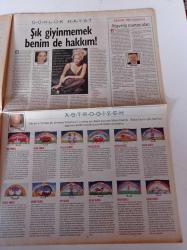 Milliyet Pazar Gazetesi - 7 Aralık 1997 - Sayı 55- Çağla Şikel Fotoğrafı - Miss World Güzellik Yarışması - Seda Sayan - Astrogizem
