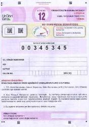 ÜçDörtBeş Yayınları TYT 1. Oturum Türkçe Deneme 12