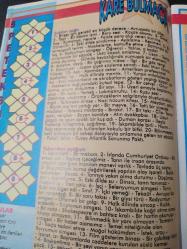 Sabah Game Dergisi - 24 Nisan 1992 - Kare Bulmaca - Önemli olan dikkat - Mutfak gereçleri bulmaca - Şansınız bol olsun - Sakın tersine gitmeyin - Kolay gelsin - Buzulun Üstünde - Sarmal bulmaca - Sporseverler - Yıldırım aşkı -