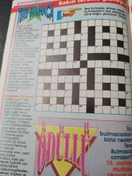 Sabah Game Dergisi - 24 Nisan 1992 - Kare Bulmaca - Önemli olan dikkat - Mutfak gereçleri bulmaca - Şansınız bol olsun - Sakın tersine gitmeyin - Kolay gelsin - Buzulun Üstünde - Sarmal bulmaca - Sporseverler - Yıldırım aşkı -