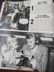 Giovani Dergisi - 25 Nisan 1968 - Don Backy - Ti Spacco La Faccia - Rod Steiger - Sylvie Vartan - Salva Per Miracolo - Claudio Lippi - Ecco Farinelli - Anna Marchetti - Franco Fratelli - Alessandra Casaccia - Valeria Rivive - Herb Alpert - Rita Pavone - Patty Pravo - Bobby Solo -