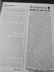 Giovani Dergisi - 25 Nisan 1968 - Don Backy - Ti Spacco La Faccia - Rod Steiger - Sylvie Vartan - Salva Per Miracolo - Claudio Lippi - Ecco Farinelli - Anna Marchetti - Franco Fratelli - Alessandra Casaccia - Valeria Rivive - Herb Alpert - Rita Pavone - Patty Pravo - Bobby Solo -
