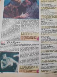 Milliyet Oscar Tv Dergisi - 17-23 Nisan - Michelle Preiffer - Taner Dedeoğlu - İstanbul Kulisi - Yeşil Bereliler - Cüneyt Arkın - Şiddet Yılı - Ölüm Oyunu - Kasabanın Cadıları - Uçurtmayı Vurmasınlar - Annemi Trenden nasıl atarım - Adalet Peşinde - Denizlerin Ötesindeki Şehir - Telefondaki Ses - Ölümün Eşiğinde - Kimsesiz Maria -