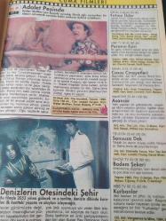 Milliyet Oscar Tv Dergisi - 17-23 Nisan - Michelle Preiffer - Taner Dedeoğlu - İstanbul Kulisi - Yeşil Bereliler - Cüneyt Arkın - Şiddet Yılı - Ölüm Oyunu - Kasabanın Cadıları - Uçurtmayı Vurmasınlar - Annemi Trenden nasıl atarım - Adalet Peşinde - Denizlerin Ötesindeki Şehir - Telefondaki Ses - Ölümün Eşiğinde - Kimsesiz Maria -