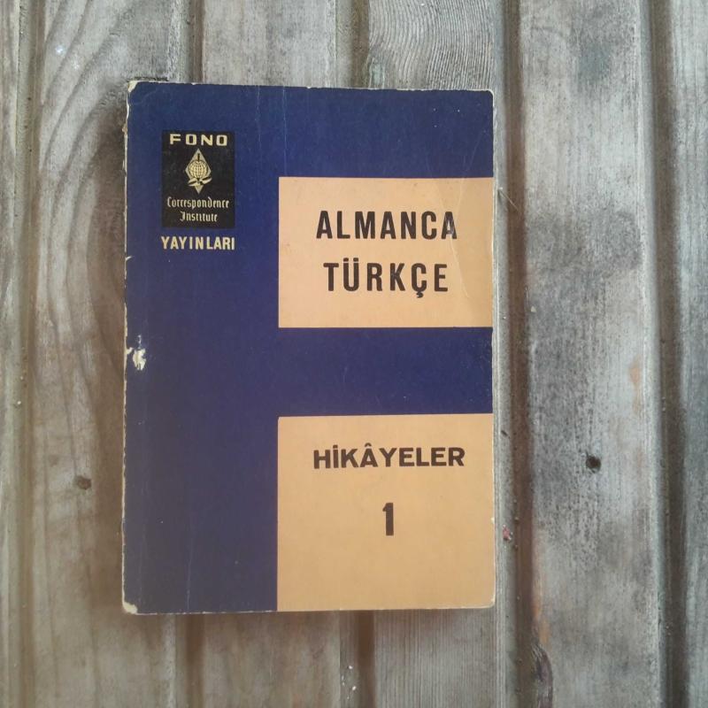 Fono yayınları Almanca Türkçe Hikayeler 1 yıl 1962