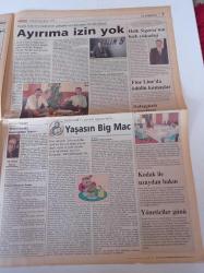 Milliyet İş Yaşamı Ve İnsan Kaynakları Gazetesi - 26 Ekim 1997 - Sayı 47 - Bayındır Holding Hızla Gelişiyor - Eroğlu Şirketler Grubu Başkanı Nurettin Eroğlu Fotoğrafı- Bu Şirkette Kural Yok Verim Danışmanlık