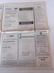 Milliyet İş Yaşamı Ve İnsan Kaynakları Gazetesi - 6 Temmuz 1997 - Sayı 31 - Toprak Holding İnsan Kaynakları Müdürü Oktay Valunya Fotoğrafı - Endüstriyel Temizlik Servisi ETS'nin Sahibi Harika Akdemir - Sihirbazlık Sanatı