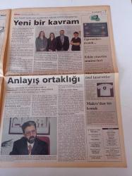 Milliyet İş Yaşamı Ve İnsan Kaynakları Gazetesi - 8 Haziran 1997 - Sayı 27 - Chrysler İnsan Kaynakları Müdürü Tolun Benön Fotoğrafı - Brezilyalı Ünlü İşadamı Ricardo Semler'in Sıradışı Semineri - Data Expert