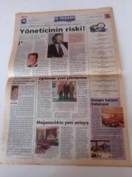Milliyet İş Yaşamı Ve İnsan Kaynakları Gazetesi - 28 Aralık 1997 - Sayı 56 - Lütfü Kırdar Uluslararası Kongre Ve Sergi Sarayı - Yeni Bir Şirket Daha A.T Kearney - Groupe Schneider