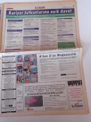 Milliyet İş Yaşamı Ve İnsan Kaynakları Gazetesi - 14 Mayıs 2000 - Siyami Ersek Göğüs Kalp ve Damar Cerrahisi Merkezi Başhekimi Doçent Doktor Azmi Özler Fotoğrafı - Avrupa'da İş Çıkmazı - Trans Teknik Genel Müdürü Adnan Paputçu