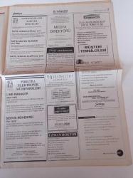 Milliyet İş Yaşamı Ve İnsan Kaynakları Gazetesi - 14 Mayıs 2000 - Siyami Ersek Göğüs Kalp ve Damar Cerrahisi Merkezi Başhekimi Doçent Doktor Azmi Özler Fotoğrafı - Avrupa'da İş Çıkmazı - Trans Teknik Genel Müdürü Adnan Paputçu