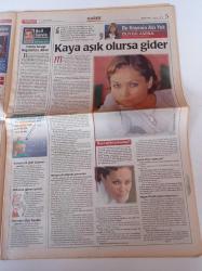 Milliyet 2000 Gazetesi - 1 Mayıs 2000 - Tövbekar Borsacı Gaye Yılmaz Fotoğrafı - Hülya Avşar Kaya Çilingiroğlu'nu Anlattı - Senarist Çizer Galip Tekin - Yağmur Atsız