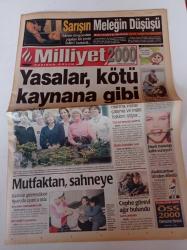 Milliyet 2000 Gazetesi - 6 Mayıs 2000 - Okmeydanı Toplum Merkezi - Abdülcanbaz Döndü - Dişeti Hastalığı Kalbe Vuruyor - Metin Arolat - Nergis Kumbasar