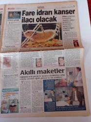 Milliyet 2000 Gazetesi - 10 Mayıs 2000 - Alman usulü Seks ruleti-Uyuşturucu alışkanlığı ilkokul yaşlarına indi- Fare İdrarı Kansere İlaç Oldu - Sanal Gözetleme - Dolmabahçe'de 193 Saat Var - Cannes'da Heyecan Var