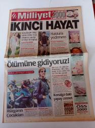 Milliyet 2000 Gazetesi - 11 Mayıs 2000 - Konalga'daki Yapay Cennet - Sibel Gökçe- Rüzgarın Çocukları