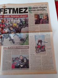 Milliyet 2000 Gazetesi - 11 Mayıs 2000 - Konalga'daki Yapay Cennet - Sibel Gökçe- Rüzgarın Çocukları