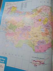 Vatan -  Türkiye Coğrafyası Atlası - Türkiye Fizik - Türkiye Siyasi - Türkiye Coğrafi Bölgeler - Türkiye Doğal Bitki Örtüsü Haritası - Marmara Bölgesi - Ege Bölgesi - Güneydoğu Anadolu Bölgesi -