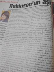 Milliyet Pazar Dergisi - 3 Kasım 1996 - Üniseks rüzgarı esiyor - Mahmut Karatoprak - Robinson'un aşkı - Nilüfer Kuyaş - Madonna - Yasemin Çongar - Yaratıcılıkta birinciyiz - Zeynep Tunuslu - Derinliklerde geçmişin izini sürdük - Sinemanın başyapıtları - Şairin deliliği - Tarık Tarcan -