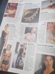 Milliyet Pazar Dergisi - 3 Kasım 1996 - Üniseks rüzgarı esiyor - Mahmut Karatoprak - Robinson'un aşkı - Nilüfer Kuyaş - Madonna - Yasemin Çongar - Yaratıcılıkta birinciyiz - Zeynep Tunuslu - Derinliklerde geçmişin izini sürdük - Sinemanın başyapıtları - Şairin deliliği - Tarık Tarcan -