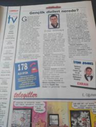 Oscar Tv Dergisi - 19-25 Eylül 1998 - Ebru Cündübeyoğlu - Demet Akbağ - Hamdi Alkan - Berna Laçin - Aykut Oray - Mehmet Ali Erbil - Kerem Alışık - Hırs Tuzağı - Çılgın Fanatikler - Soyguncular - Barış Türküsü - Aşk var, evlilik belki - Tv yöneticisi olsaydınız - Ufukların Ötesi - Esmeralda -