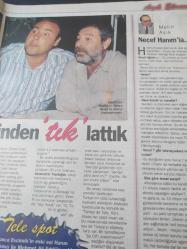 Oscar Tv Dergisi - 19-25 Eylül 1998 - Ebru Cündübeyoğlu - Demet Akbağ - Hamdi Alkan - Berna Laçin - Aykut Oray - Mehmet Ali Erbil - Kerem Alışık - Hırs Tuzağı - Çılgın Fanatikler - Soyguncular - Barış Türküsü - Aşk var, evlilik belki - Tv yöneticisi olsaydınız - Ufukların Ötesi - Esmeralda -