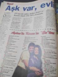 Oscar Tv Dergisi - 19-25 Eylül 1998 - Ebru Cündübeyoğlu - Demet Akbağ - Hamdi Alkan - Berna Laçin - Aykut Oray - Mehmet Ali Erbil - Kerem Alışık - Hırs Tuzağı - Çılgın Fanatikler - Soyguncular - Barış Türküsü - Aşk var, evlilik belki - Tv yöneticisi olsaydınız - Ufukların Ötesi - Esmeralda -