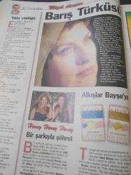 Oscar Tv Dergisi - 19-25 Eylül 1998 - Ebru Cündübeyoğlu - Demet Akbağ - Hamdi Alkan - Berna Laçin - Aykut Oray - Mehmet Ali Erbil - Kerem Alışık - Hırs Tuzağı - Çılgın Fanatikler - Soyguncular - Barış Türküsü - Aşk var, evlilik belki - Tv yöneticisi olsaydınız - Ufukların Ötesi - Esmeralda -