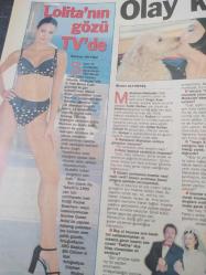 Oscar Tv Dergisi - 26 Eylül - 2 Ekim 1998 - Elif Dağdeviren - Aydan Burhan - Güner Ümit - Mustafa Sandal - Müslüm Gürses - Hilal Özdemir - Tehlikeli Yaratık - Arkadaşım Hayalet - Jack ve Sarah - Çaylak - Uzay Yolu 6 - Çılgın Max - Burun Kanıyorsa neler yapmalı - Bay Turnike geliyor -