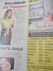 Oscar Tv Dergisi - 26 Eylül - 2 Ekim 1998 - Elif Dağdeviren - Aydan Burhan - Güner Ümit - Mustafa Sandal - Müslüm Gürses - Hilal Özdemir - Tehlikeli Yaratık - Arkadaşım Hayalet - Jack ve Sarah - Çaylak - Uzay Yolu 6 - Çılgın Max - Burun Kanıyorsa neler yapmalı - Bay Turnike geliyor -