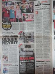 Türkiye Gazetesi,12 Ağustos 2016,Ahmet Arslan,Mevlüt Çavuşoğlu,Fikri Işık,İsmet Yılmaz,Binali Yıldırım,Beşiktaş,Galatasaray,Johansen,Ümit Özat,Rhodolfo,Muharrem Usta,Arda Turan