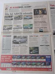 Milliyet Otomobil Gazetesi - 12 Ekim 2004 - Söyleşi Yunus Günçe Fotoğrafı - Daihatsu Sirion Sporty - Kenan Sofuoğlu - Antaly Kaleiçi - Peugeot Citroen Grubu