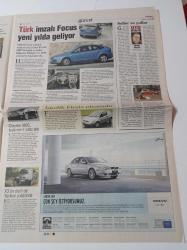 Milliyet Otomobil Gazetesi - 12 Ekim 2004 - Söyleşi Yunus Günçe Fotoğrafı - Daihatsu Sirion Sporty - Kenan Sofuoğlu - Antaly Kaleiçi - Peugeot Citroen Grubu