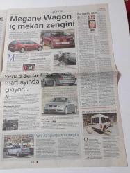 Milliyet Otomobil Gazetesi - 2 Kasım 2004 - Doğa Rutkay Fotoğrafı-- Onlar Sadece Çim Biçmiyor - Bira Masasında Yaratıldı - Micheal Schumacher - Gezi Side
