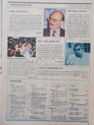 Nokta Dergisi - 6-12 Ağustos 1984 - Partilerin Ağrı tırmanışı - 18 yaşındakilere oy hakkı - 150 milyonluk halı - Sivrisineğin fendi - Dr. M. Kemal İnan - Neden istifa etmiyor? - Kim doğru söylüyor? - Para yastık altında mı? - Türklere düşmanlığım yok - Bu işin tadı kaçıyor - Okur Mektupları - Mümtaz Soysal - Yağmur yağdı böyle oldu - Toskay ne yapmalı? - Unutulan Radyo -
