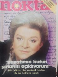 Nokta Dergisi - 5 Haziran 1988 - Hayatımın bütün sırlarını açıklıyorum Zeki Müren - Kıbrıs'tan asker çekme tartışması - Halit Narin'e kurtarma harekâtı - Mustafa Timisi - Kaçak işadamları anlatıyor - İsmail Cem'in çıkışı - Erzurum'da seks skandalı - TRT'de estetik operasyon - Barış savaşçıları - Uyuşturucu satan çocuklar - Bankaların 87 karnesi -