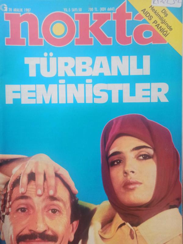 Nokta Dergisi 20 Aralık 1987 Türbanlı Feministler AIDS  