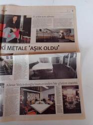Milliyet Ev Gazetesi - 12 Kasım 2004 - Sayı 28 - Heavy Değil Evi Metal - Reklamcı Alinur Velidedeoğlu Fotoğrafı - On The Rocks'ta Yaşam - Sarıyer'de Pera Konakları