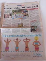 Milliyet Pazar Gazetesi - 10 Ekim 2004 - Ben Teşhirci Değil Nüdistim Makine Mühendisi Muzaffer A. - Beşiktaş Antrenörü Vicente Del Bosque- Orhan Pamuk