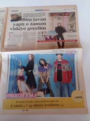 Milliyet Pazar Gazetesi - 14 Kasım 2004 - Cem Yılmaz Ve Ömer Faruk Sorak Fotoğrafı - Cihan Demirci Türk Sinemasında Seks Filmleri Furyasını Anlatıyor - G.O.R.A- Bayram Testusu
