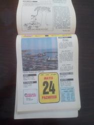 HÜRRİYET TAKVİMİ 24 MAYIS 1993 - DOĞUM GÜNÜ HEDİYESİ HEDİYELİK TAKVİM YAPRAĞI