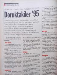 Nokta Dergisi - 7-13 Ocak 1996 - Türkiye-Suriye sorununun perde arkası - Ekonomide Belirsizlik yılı - Reklamla geçen yüzyıl - Ormanlara ölüm fermanı - Mustafa Kandıralı hala sahnelerde - Zamlar yağmur gibi geldi - Vasso Papandreu, İktidar yolunda - Orman arazileri seçim rüşveti - Diş yokluğuna son çare - Yüksek iş ahlakı sözleşmesi - Balkan rotası'nda Türkiye - AB korumaları kaldırmıyor -