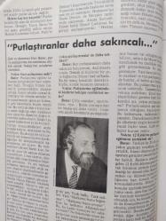 Nokta Dergisi - 22 Kasım 1987 - Yılmaz Güney - Nazım Hikmet - Necip Fazıl - Zeki Müren - Tunus ve Arap dünyasında darbeler - Yunanistan'da silah yolsuzluğu - Katil manken - Bir striptizcinin yaşamı - Tarih yeniden yazılıyor - Dido Sotiriyu Türkiye'deydi - Futbolumuzda yenilik tutar mı? - Toplu Konut - İTO seçimleri - Sedat Caner - Kadınlar otobüsü -